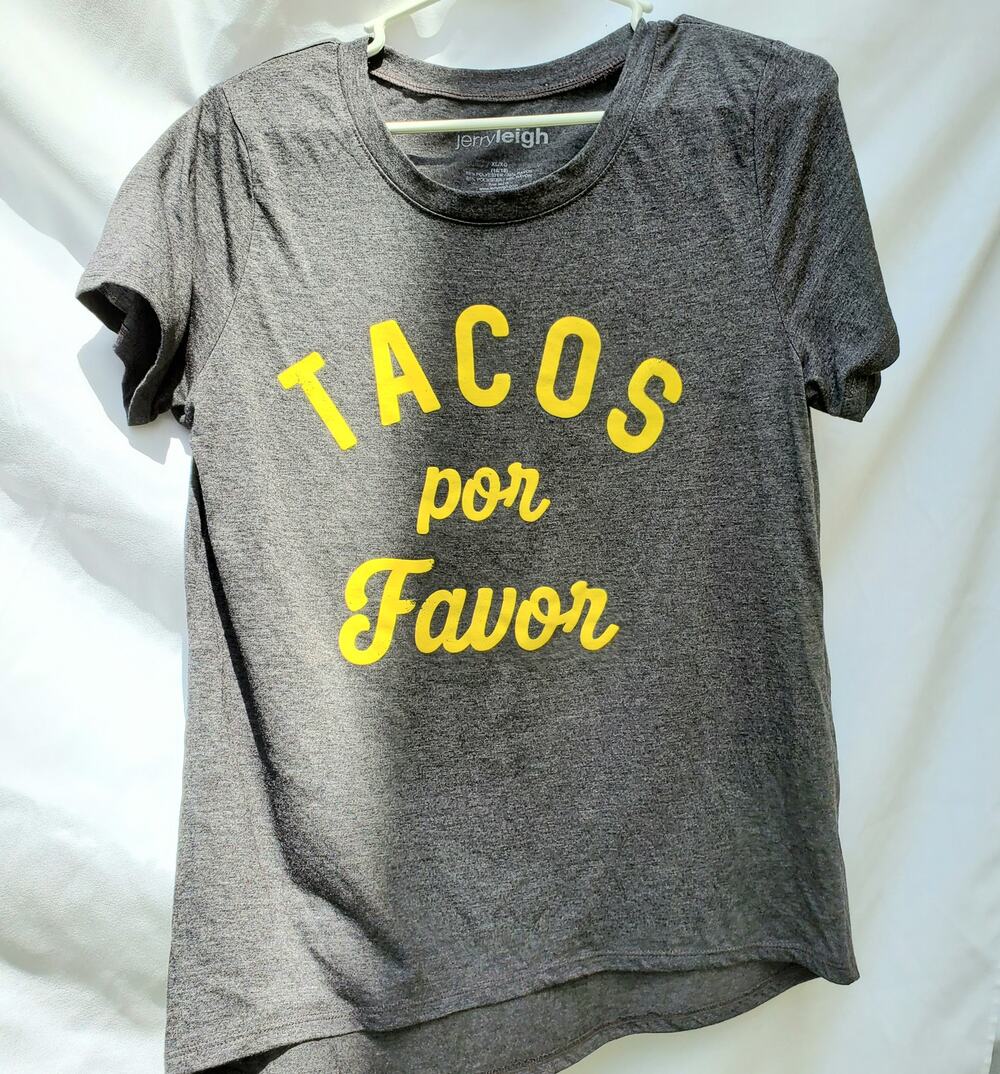 Jerry Leigh | “Tacos Por Favor” T-shirt